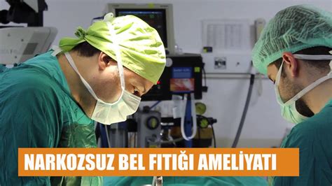 Bel ameliyatı izle